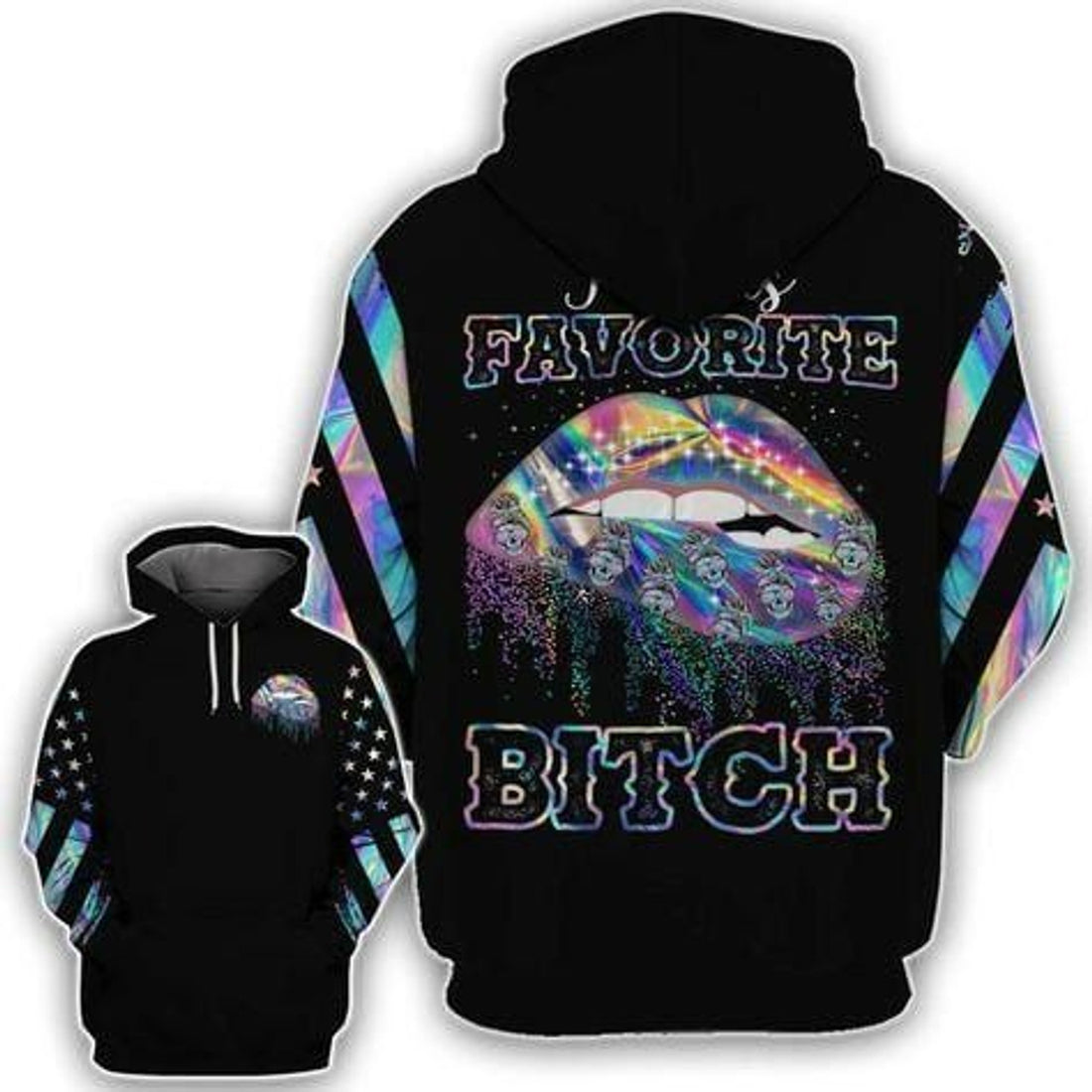 FUNSTUFFPRINT Matching Skull Couple 3D Hoodie and Zip Hoodie