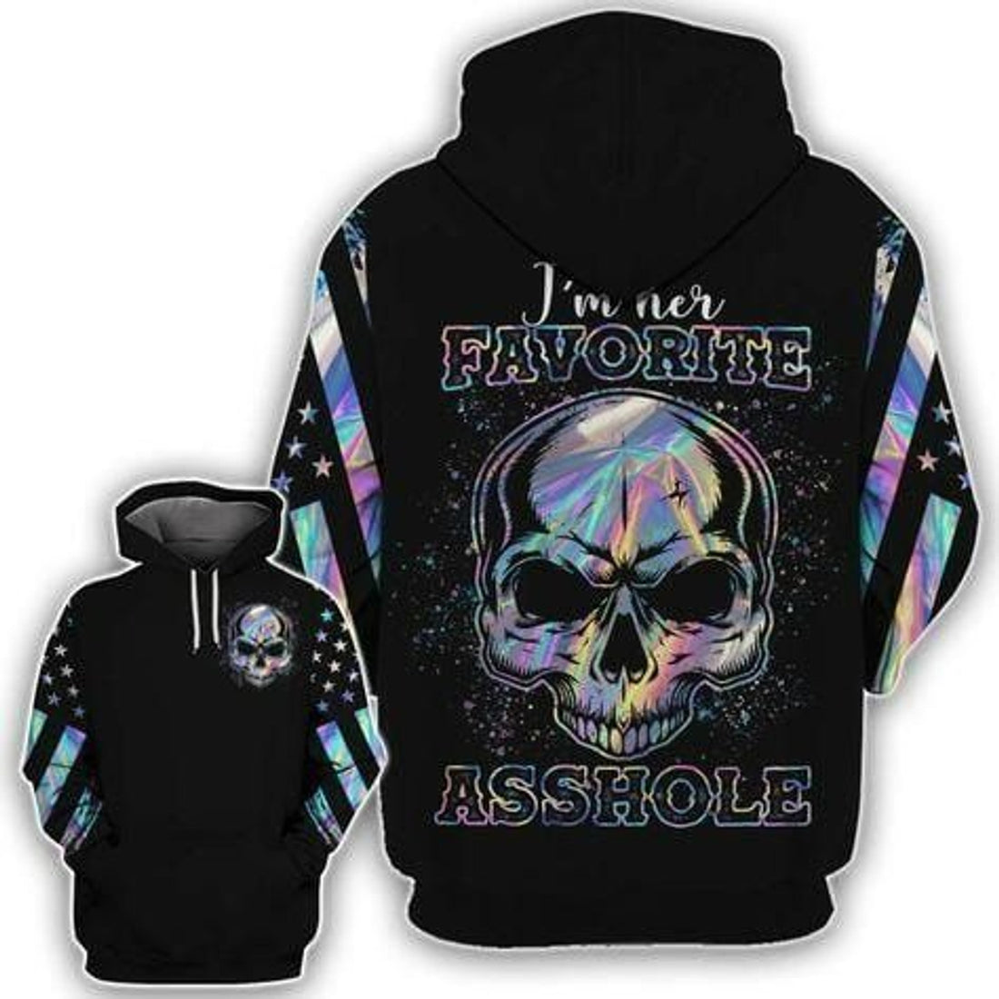FUNSTUFFPRINT I’m Her Favorite 3D Hoodie and Zip Hoodie