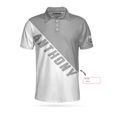 Custom Skull Golfer Your Hole Is My Goal Custom Polo Shirt, Skull Polo Golf Shirts For Male Players With Sayings - Perfect Gift For Men, Golfers