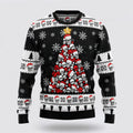 FUNSTUFFPRINT Skull Pine Tree Ugly Christmas Sweater Funny Sweaters for Men & Women – Christmas Gifts For Frends Ugly  Sweater