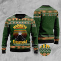 FUNSTUFFPRINT Sloth Namaste Ugly Christmas Sweater, Christmas Sweater, Ugly Sweater, Funny Xmas Sweaters Ugly Sweater