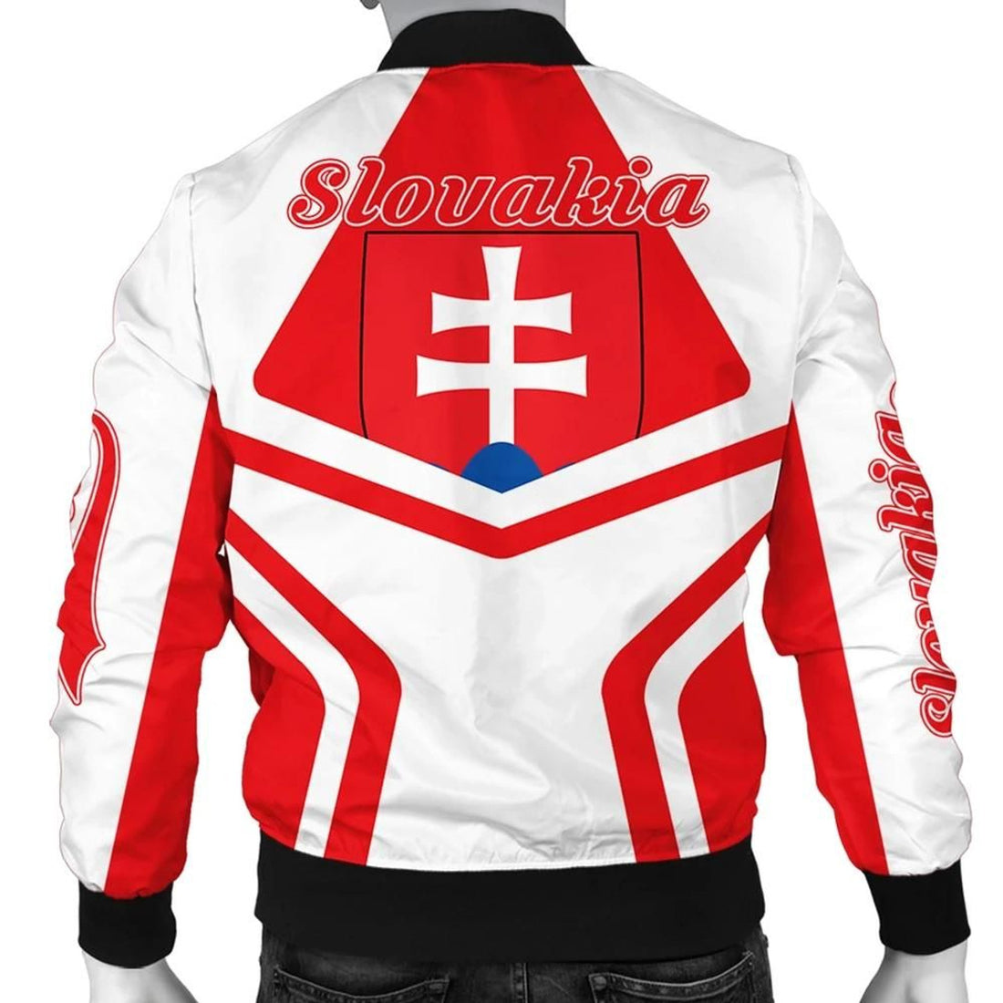 FUNSTUFFPRINT Slovakia Coat Of Arms Men Bomber Jacket My Style 3D Bomber Jacket