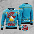 FUNSTUFFPRINT Soft Ball Season Ugly Christmas Sweater, Christmas Sweater, Ugly Sweater, Funny Xmas Sweaters Ugly Sweater