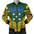 FUNSTUFFPRINT Solomon Islands Premium Men's 3D Bomber Jacket