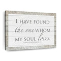 Song Of Solomon Canvas Wall Art - Christian Canvas Wall Art - Religious Wall Art Canvas