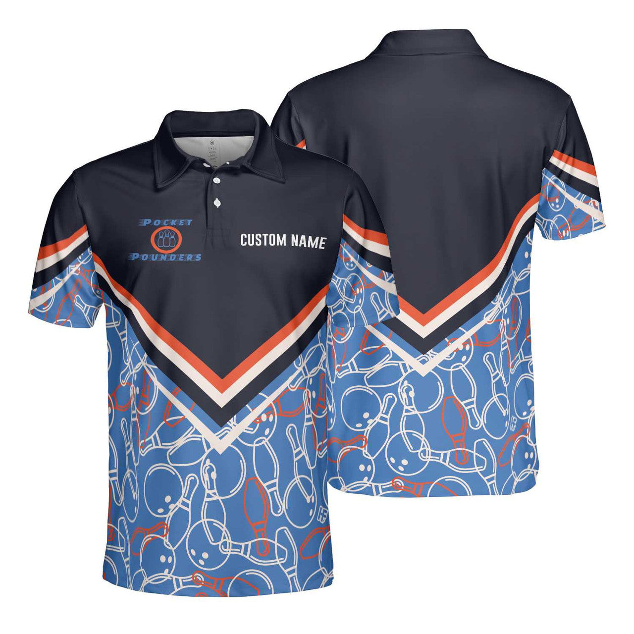 Custom Bowling Custom Men Polo Shirt - Spare Me Bowling Personalized Polo Shirt For Men - Perfect Gift For Friend, Family, Bowling Lovers