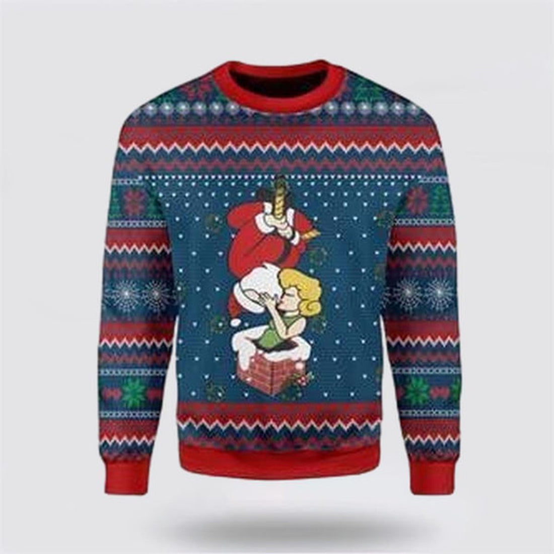 FUNSTUFFPRINT Spider Santa Claus Ugly Christmas Sweater For Men And Women, Best Gift For Christmas, The Beautiful Winter Christmas Outfit Ugly Sweater