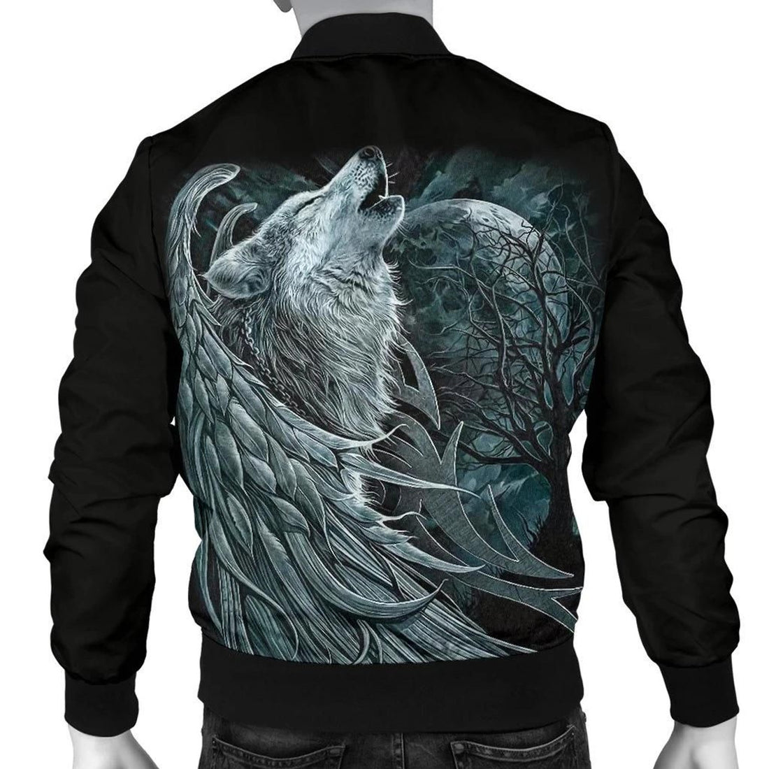 FUNSTUFFPRINT Spiral Spirit Men's 3D Bomber Jacket