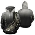 FUNSTUFFPRINT Sturgeon Fishing 3D Hoodie and Zip Hoodie