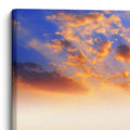 Sunset In Jerusalem View From The Mount Of Olives Canvas Wall Art - Large Gallery Wrapped Canvas Art
