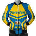 FUNSTUFFPRINT Sweden Coat Of Arms Men Bomber Jacket My Style 3D Bomber Jacket