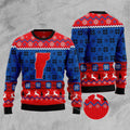 FUNSTUFFPRINT Sweet Home Vermont Ugly Christmas Sweater, Christmas Sweater, Ugly Sweater, Funny Xmas Sweaters Ugly Sweater