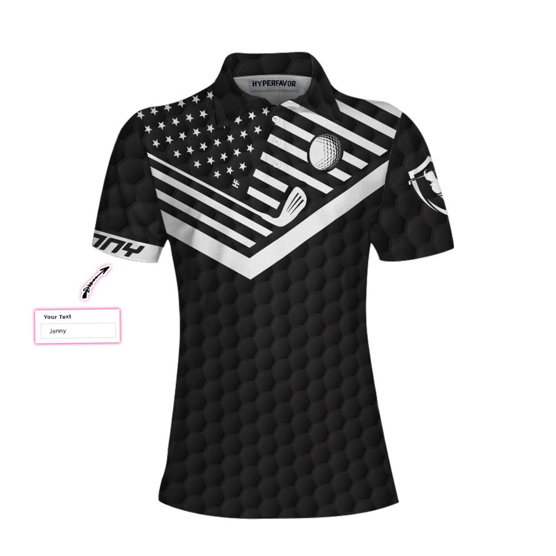 Custom Swing Swear Drink Repeat Custom Short Sleeve Women Polo Shirt - Perfect Gift For Women