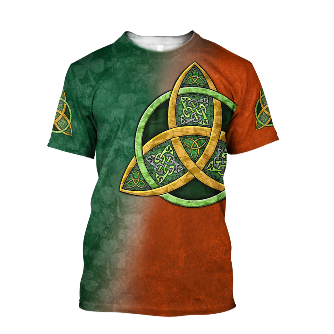 FUNSTUFFPRINT Irish St.Patrick Day Men and Women, Gift For Patrick's Day, Shamrock Shirt 3D T-shirt