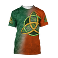 FUNSTUFFPRINT Irish St.Patrick Day Men and Women, Gift For Patrick's Day, Shamrock Shirt 3D T-shirt