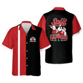 Custom name Funny Split Happens Hawaiian Bowling Shirt