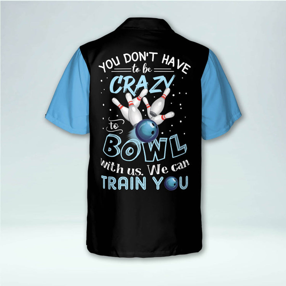 Custom name Vintage bowling Hawaiian Shirt, Bowling team shirt