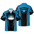Custom Button-Down King Pin Bowling Short Sleeve Hawaiian shirt for men and women, Summer gift for Bowling team shirt