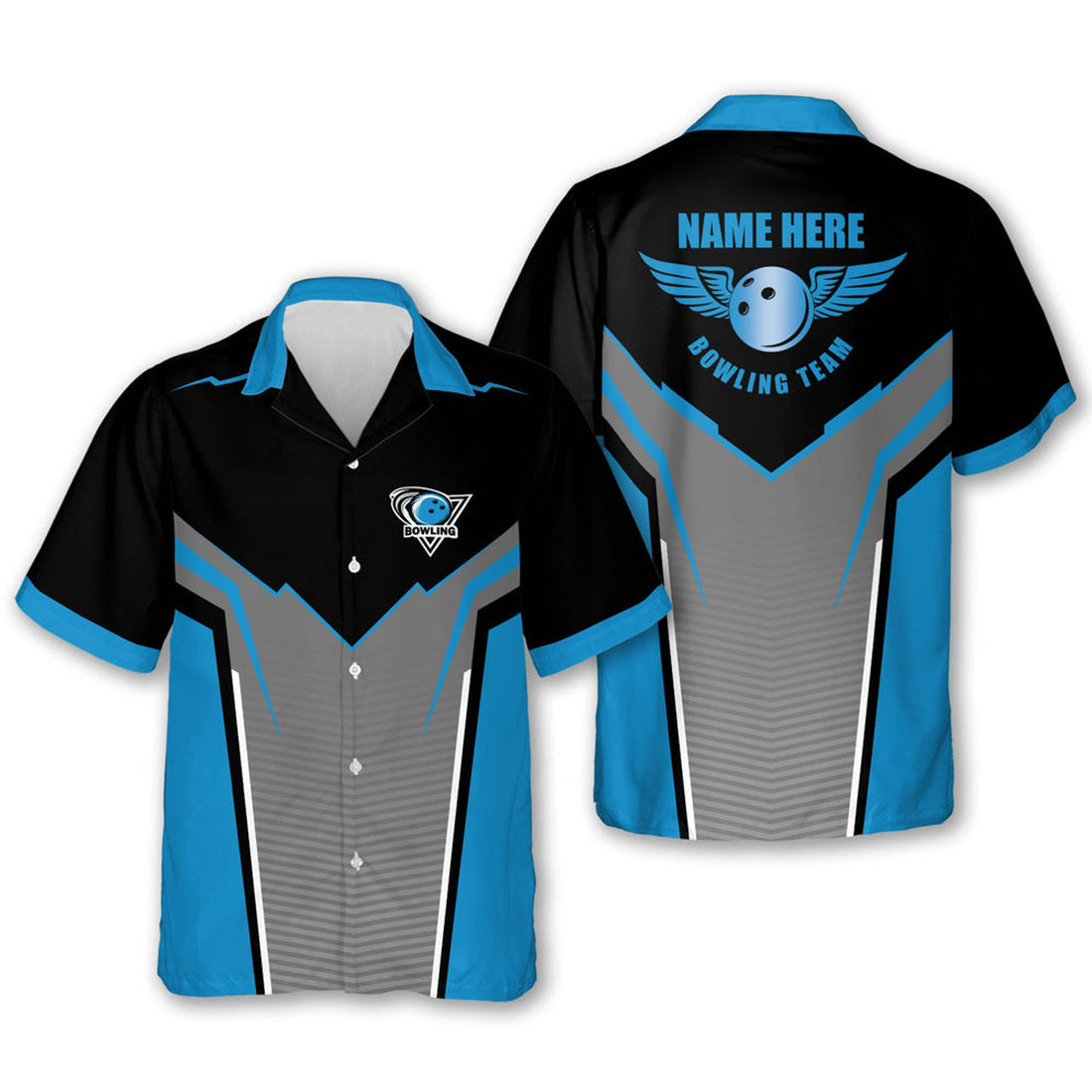 Custom Lovelypod Bowling Short Sleeve Hawaiian shirt for men and women, Summer gift for Bowling team shirt