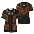 FUNSTUFFPRINT Cowboy 3D Full Print T-Shirt Gift For Cowboy Friend 3D T-shirt