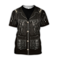 FUNSTUFFPRINT Cowboy T-Shirt No Cosplay D Over Printed Unisex Deluxe Shirts 3D T-shirt