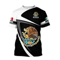 FUNSTUFFPRINT Personalized 3D All Over Printed Aztec T-Shirt, Mexico Shirt For Men And Women, Unisex Aztec Mexican Shirts 3D T-shirt