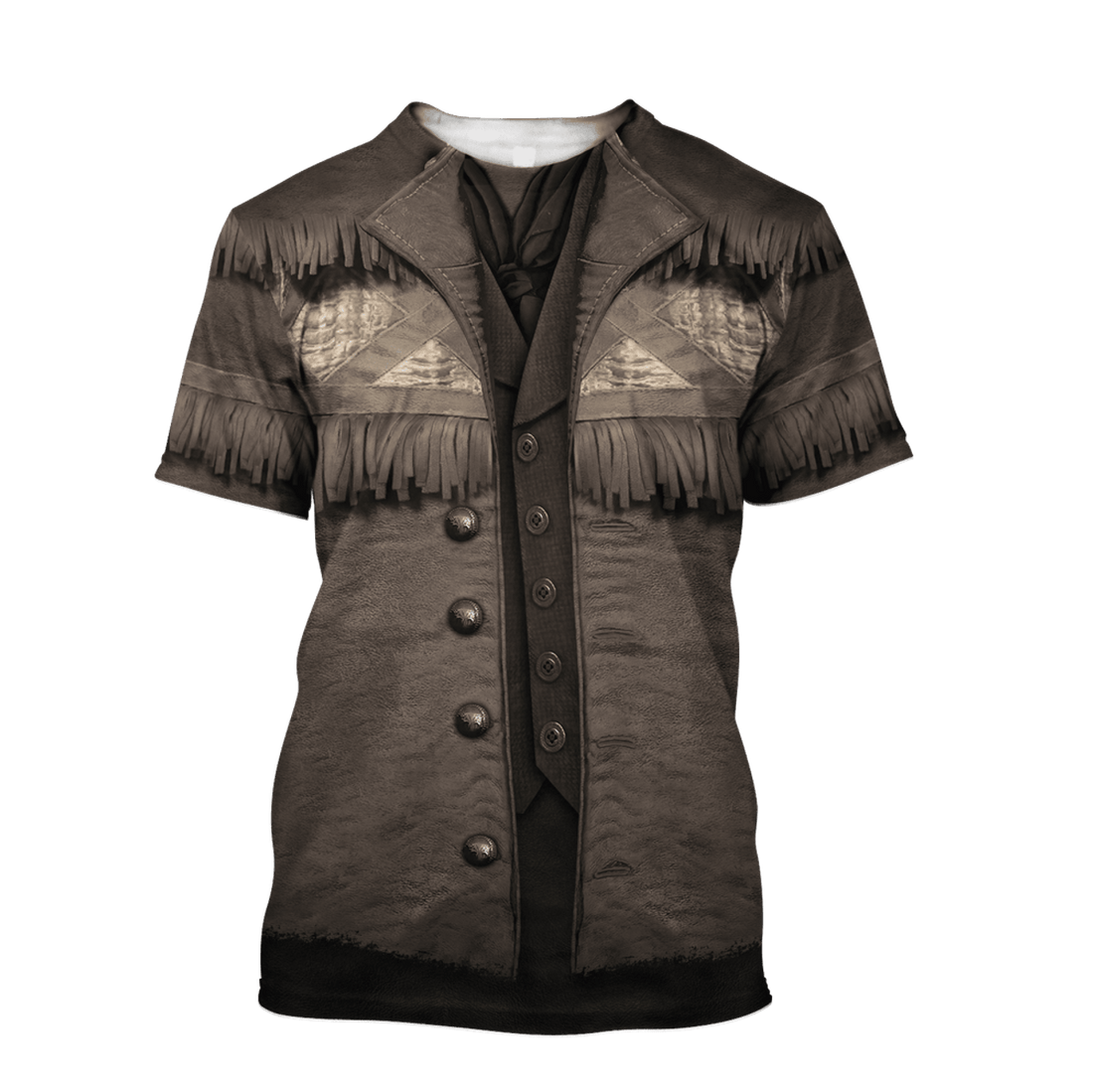 FUNSTUFFPRINT American Cowboy Shirt 3D Cosplay Deluxe T-Shirt Special Cowboy 3D T-shirt