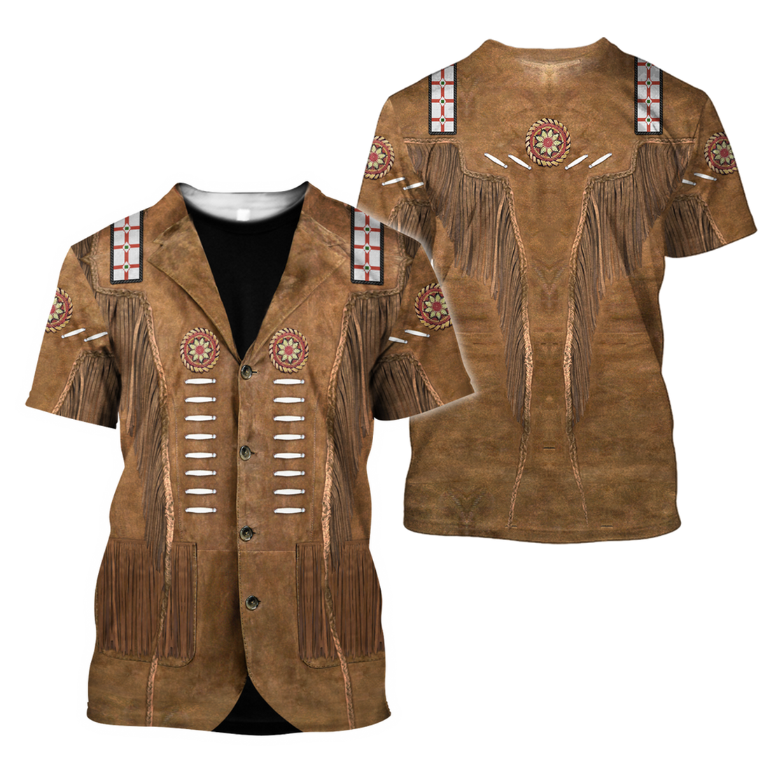 FUNSTUFFPRINT 3D Full Printed Cowboy Shirts No Cosplay 3D T-shirt