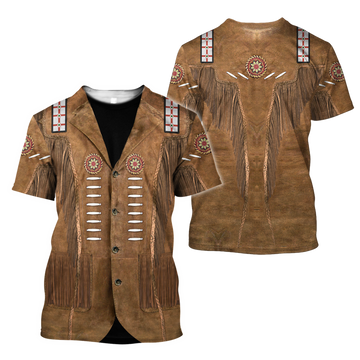 FUNSTUFFPRINT 3D Full Printed Cowboy Shirts No Cosplay 3D T-shirt