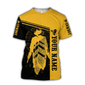 Custom Personalized 3D Over Printed Cowboy T-Shirt Men Women