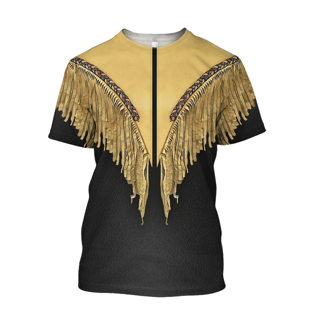 FUNSTUFFPRINT 3D Black And Yellow Cowboy Shirt No Cosplay 3D Over Printed Unisex Cowboy Tee Shirts 3D T-shirt