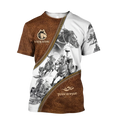 Custom Personalized Horse Riding Unisex 3D Shirts Team Roping Zipper Full Print Zip Hoodies, Tank Top Sweatshirt 3D Horse Riding Bomber