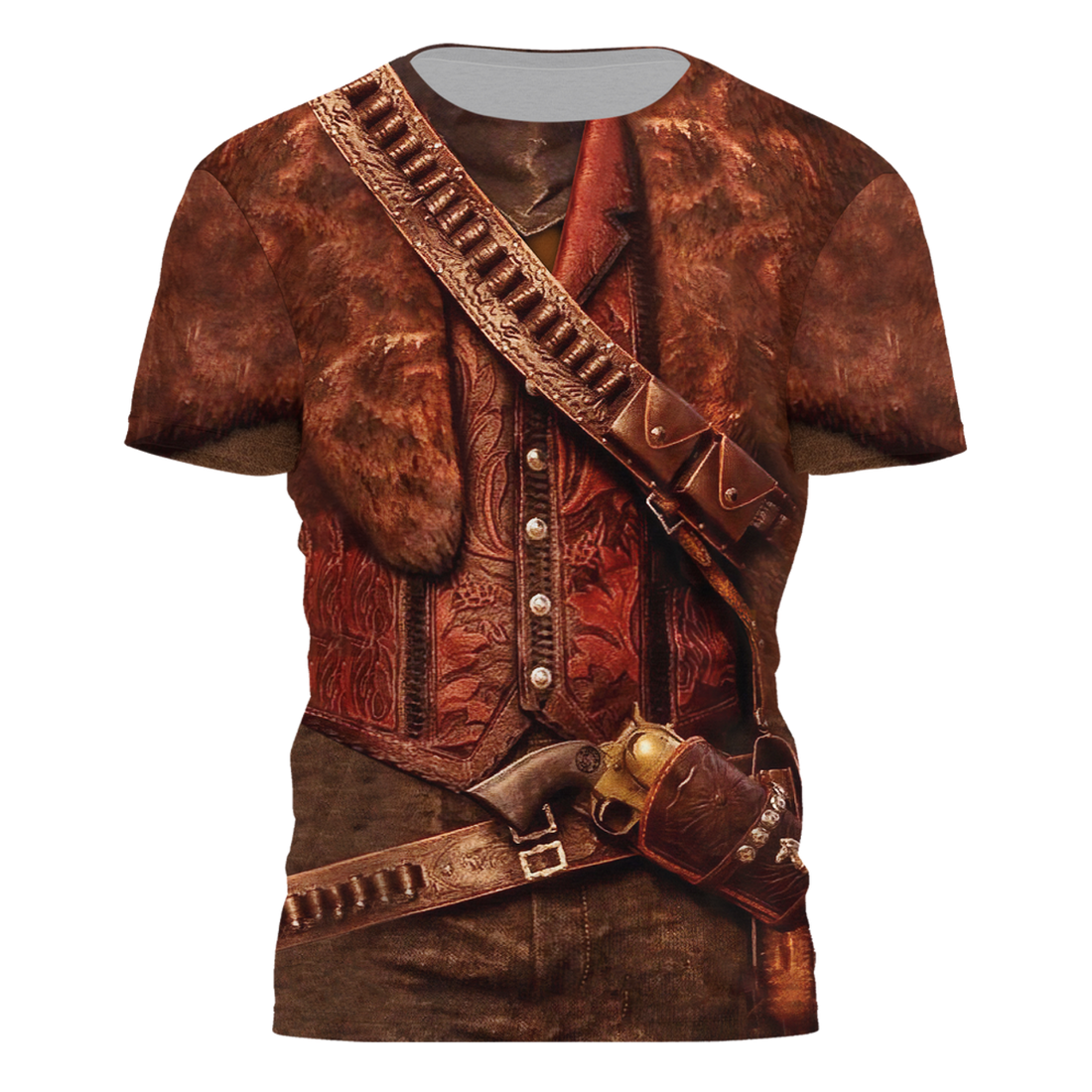 FUNSTUFFPRINT Cool Cowboy Cosplay Shirts Special Gift For A Cowboy 3D T-shirt