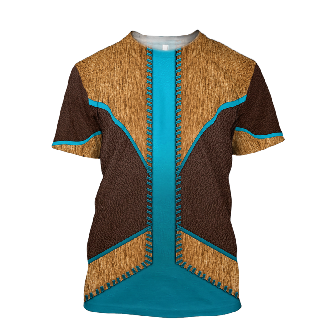 FUNSTUFFPRINT Cowboy Shirt No Cosplay Gift For A Cowboy 3D T-shirt