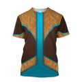 FUNSTUFFPRINT Cowboy Shirt No Cosplay Gift For A Cowboy 3D T-shirt