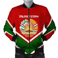FUNSTUFFPRINT Tajikistan Coat Of Arms Men Bomber Jacket Lucian Style 3D Bomber Jacket