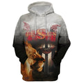 FUNSTUFFPRINT 3D Take My Hand - Jesus The Cross Lion Of Judah 3D Hoodie and Zip Hoodie