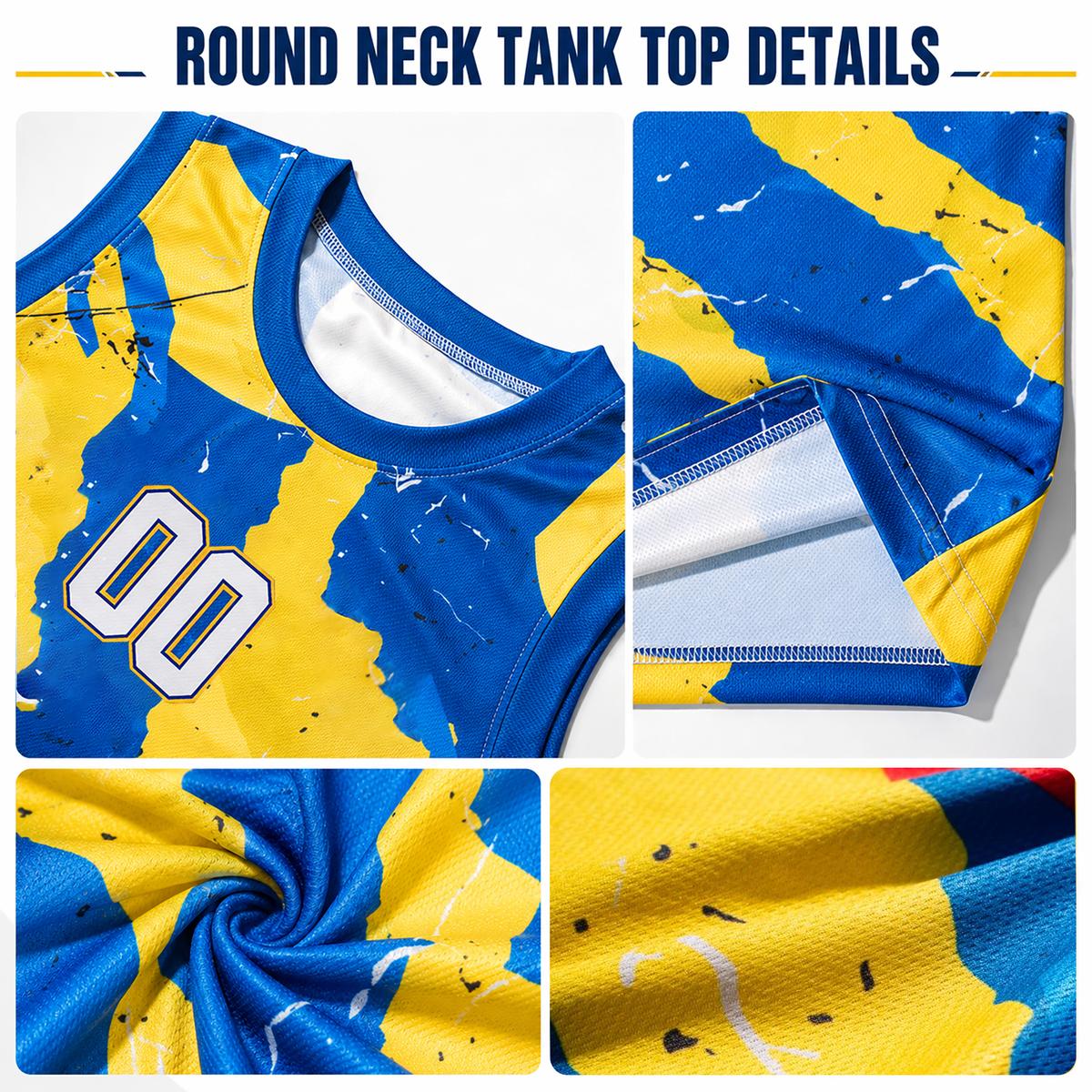 Tank Top Round Neck Details