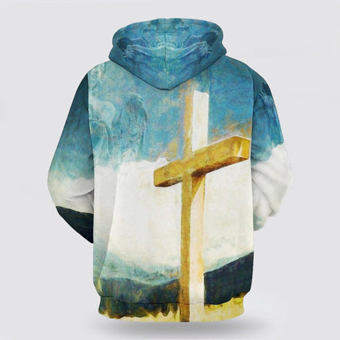 FUNSTUFFPRINT 3D The Cross 3D Hoodie and Zip Hoodie