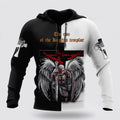 FUNSTUFFPRINT 3D The Rise Of Knight Templar 3D Hoodie and Zip Hoodie