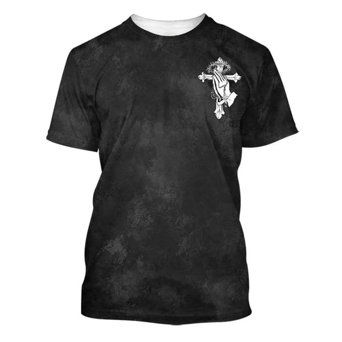 FUNSTUFFPRINT The Devil Saw Me With My Head Down And Though He'd Won Christian 3D T-shirt