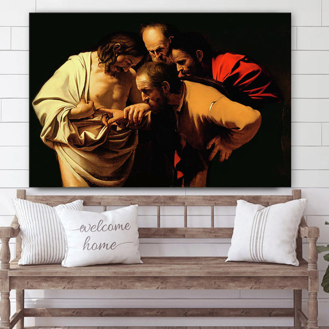 The Incredulity Of Saint Thomas Canvas Pictures - Jesus Canvas Pictures - Christian Wall Art