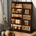 The Lamb Of God Faith Forward All Issues To Heaven Canvas Wall Art - Christian Wall Posters - Religious Wall Decor