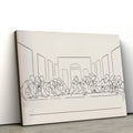 The Last Supper Canvas Painting - Christian Wall Posters 