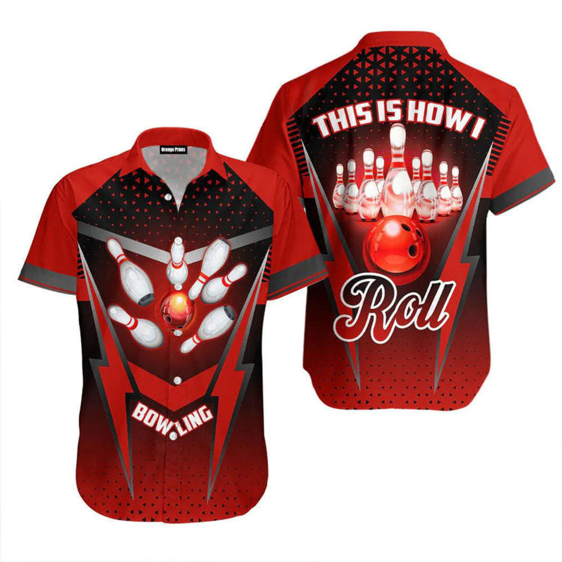 This Is How I Roll Bowling Aloha Hawaiian Shirts For Men & For Women