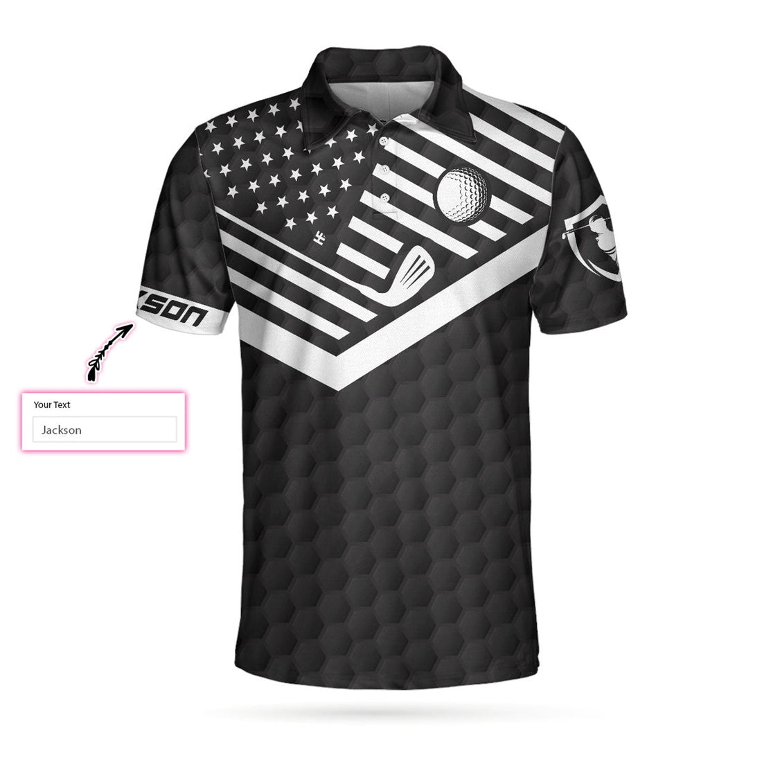 Custom This Is How We Roll Custom Polo Shirt, Personalized Black American Flag Polo Shirt, Camping Shirt For Men - Perfect Gift For Men
