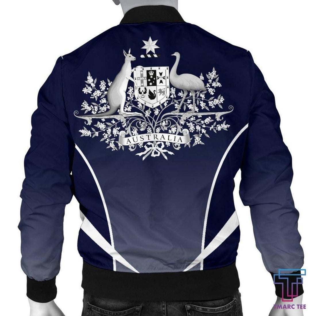 FUNSTUFFPRINT Tmarc Tee Australia Active Special Mens 3D Bomber Jacket