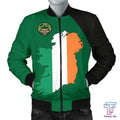 FUNSTUFFPRINT Tmarc Tee Ireland Map Special Mens 3D Bomber Jacket