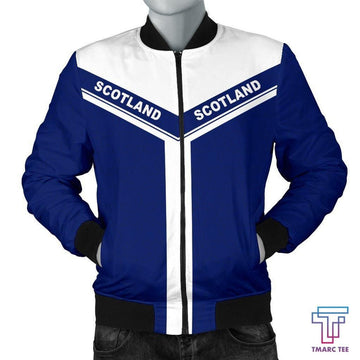 FUNSTUFFPRINT Tmarc Tee Scotland Spirit 3D Bomber Jacket