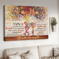 To My Mom, Everything I Am, You Help Me To Be So Much Of Me Is Made, From What I Learned From You Poster and Canvas